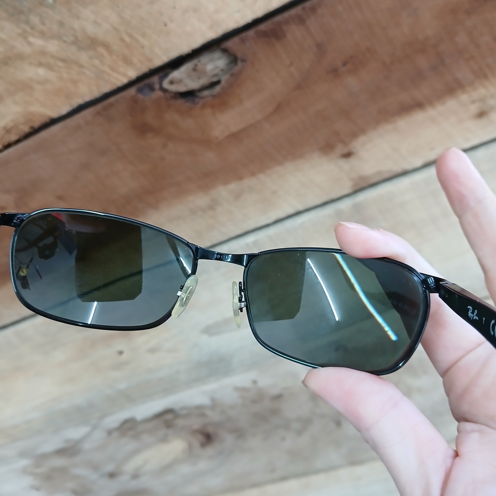 Ray-Ban RB3534 004 Sunglasses black FRAMES ONLY 59-17-135 with case - Picture 11 of 14